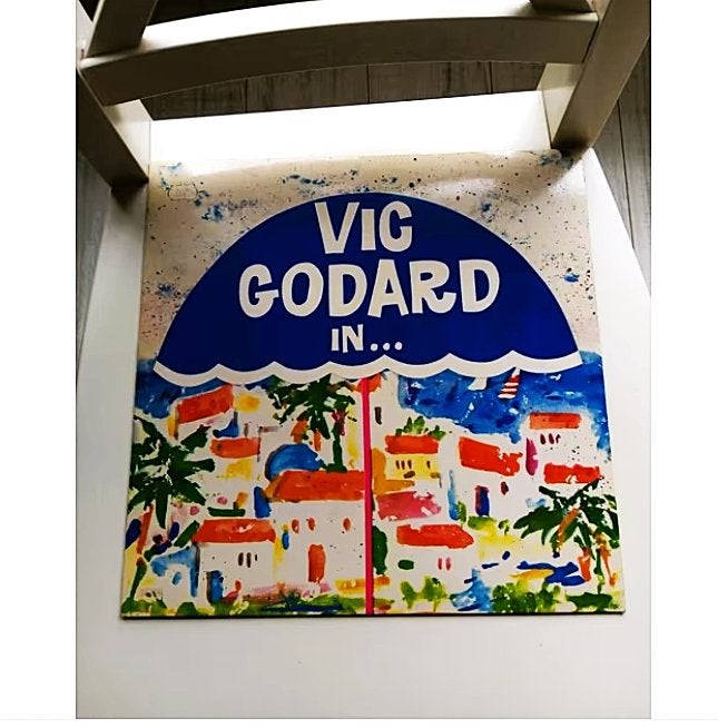 original maxi-single- vic godard- holiday hymn *1985*, Cd's en Dvd's, Vinyl Singles, Overige genres, Ophalen of Verzenden, Zo goed als nieuw