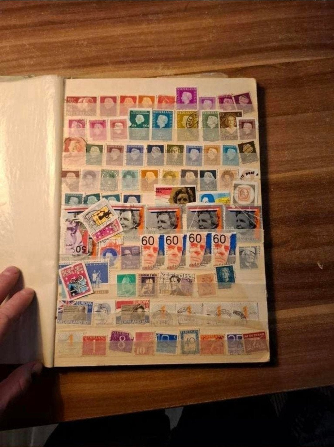 Oude Postzegelverzameling - Diverse Nederland, Ophalen of Verzenden