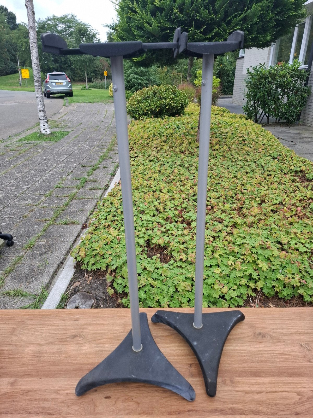 Universele Luidspreker Standaarden - Set van 2, Gebruikt, Inclusief standaarden, Overige typen, Minder dan 60 watt