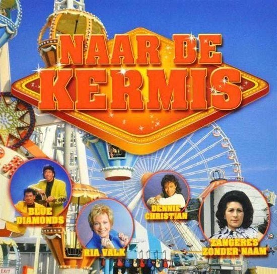 Naar De Kermis - Originele Verzamel 2CD Nieuw, Ophalen of Verzenden, Nieuw in verpakking, Levenslied of Smartlap
