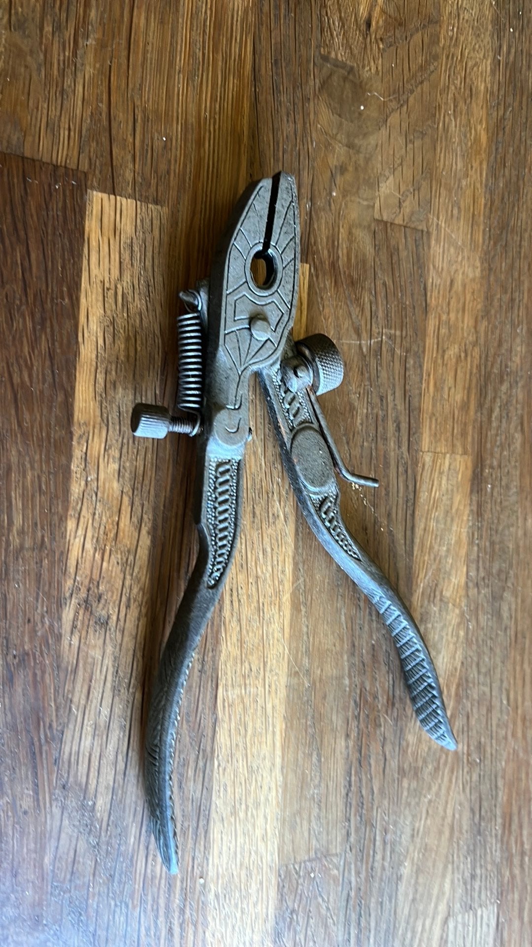 Antieke Zaagzettang / Zaagzetter – Vintage Duits Gereedschap, Antiek en Kunst, Ophalen of Verzenden