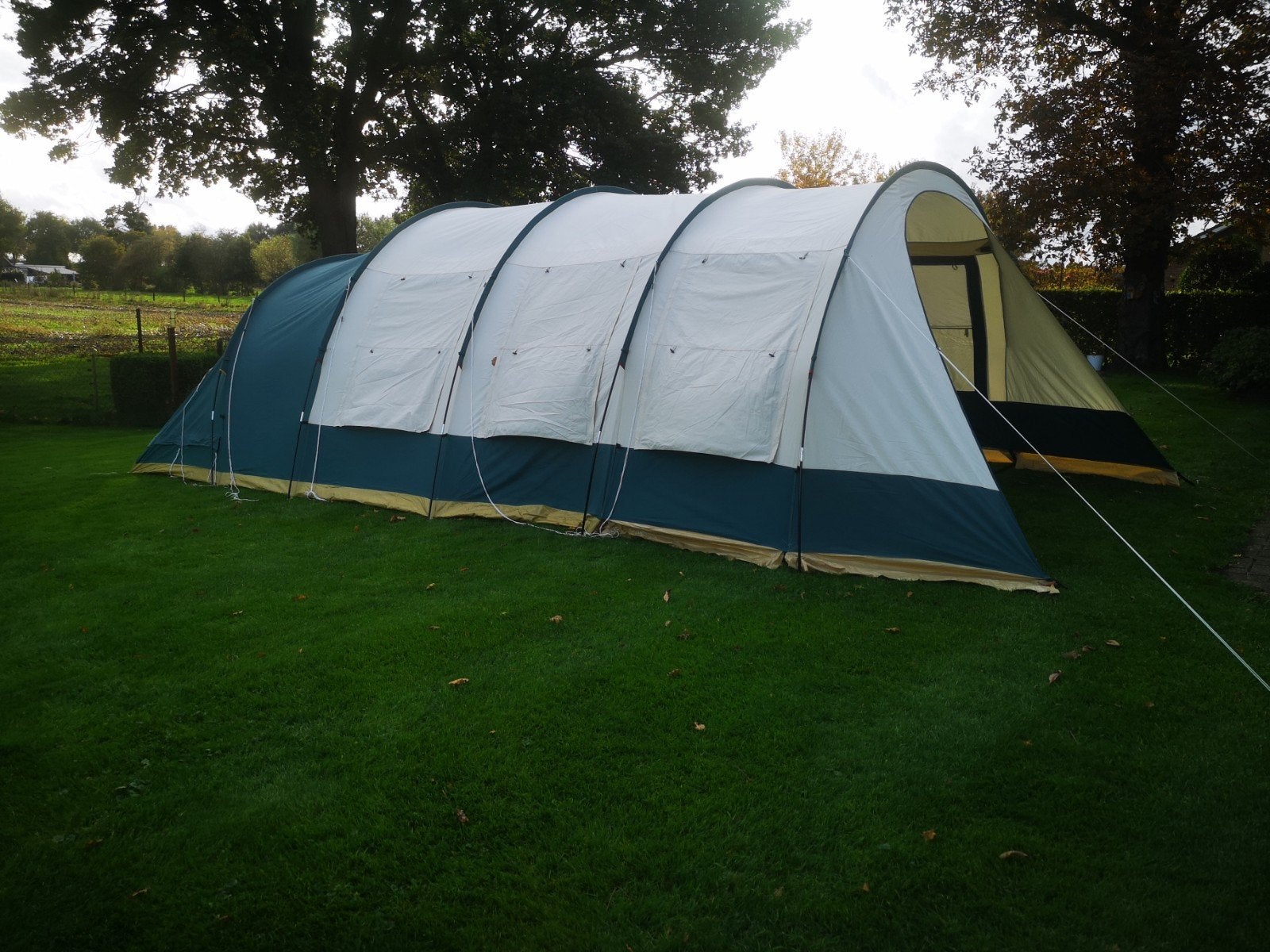 Obelink 6 persoons tent vista6, Caravans en Kamperen, Ophalen, Gebruikt, Tot en met 6