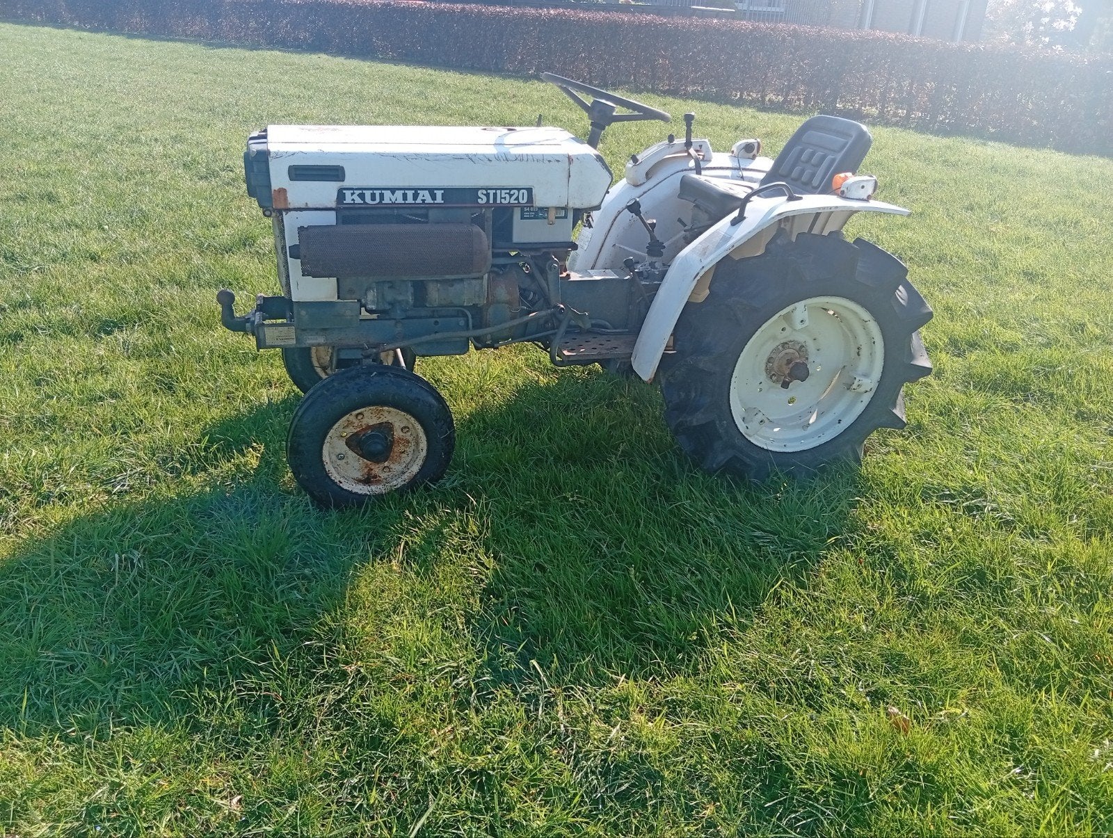 Tuintractor, Ophalen