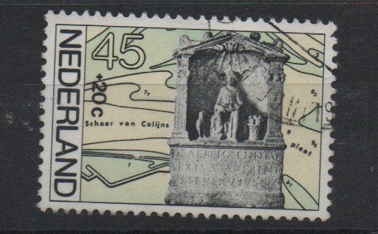 ‹(•¿•)› nl k0995 nvph 1134 zomerzegel, Verzenden, Na 1940, Gestempeld