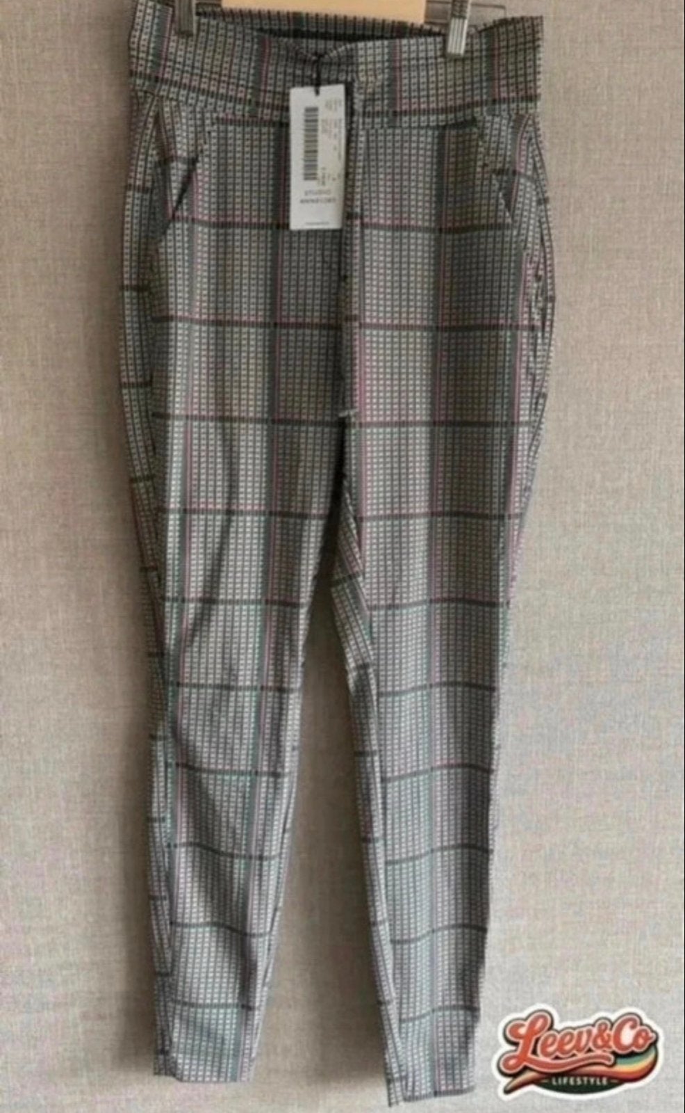 Studio Anneloes Stairdawn Check Trousers Maat S