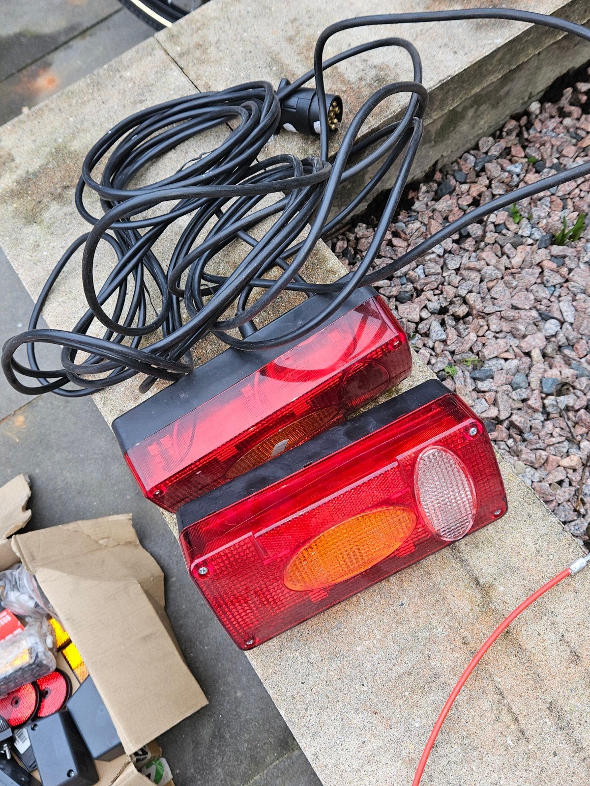Aanhanger verlichting en diverse accessoires, Ophalen of Verzenden, Gebruikt