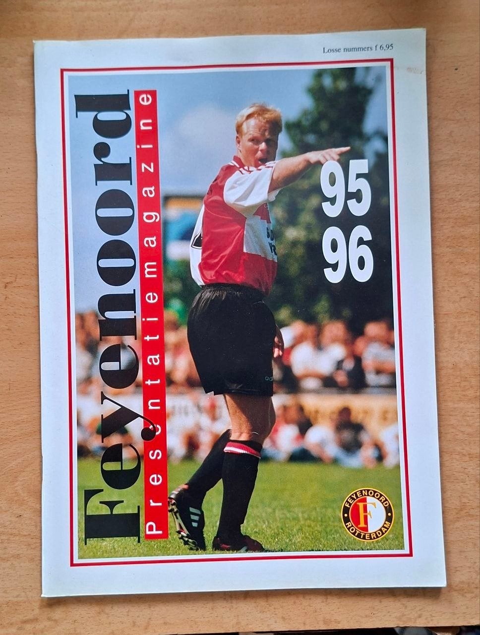 Feyenoord Presentatiemagazine 1995/1996, Verzenden, Gelezen, Sport en Vrije tijd