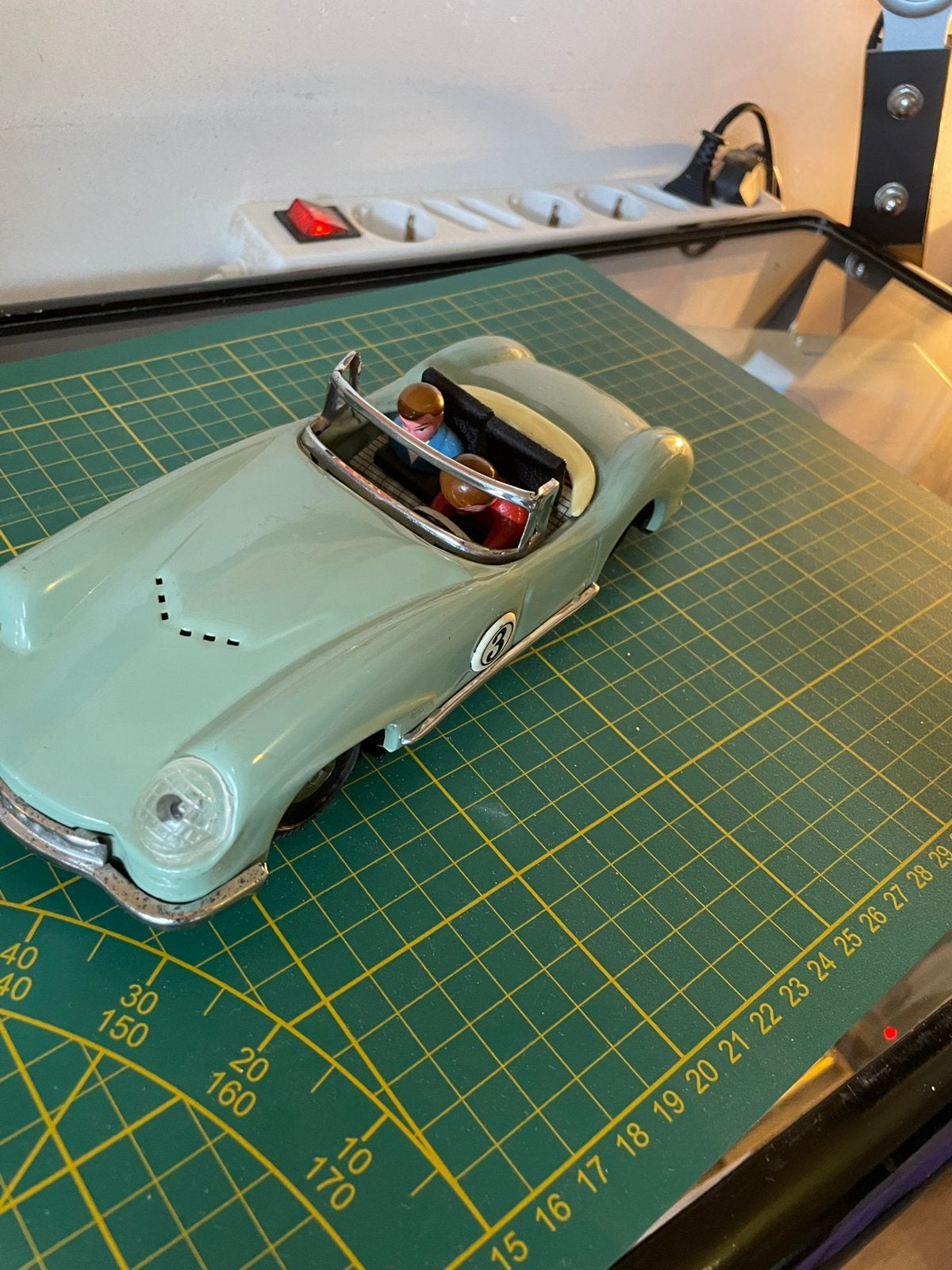 Tin Toys - Sports Car cabriolet China MF763, 1975, Ophalen of Verzenden