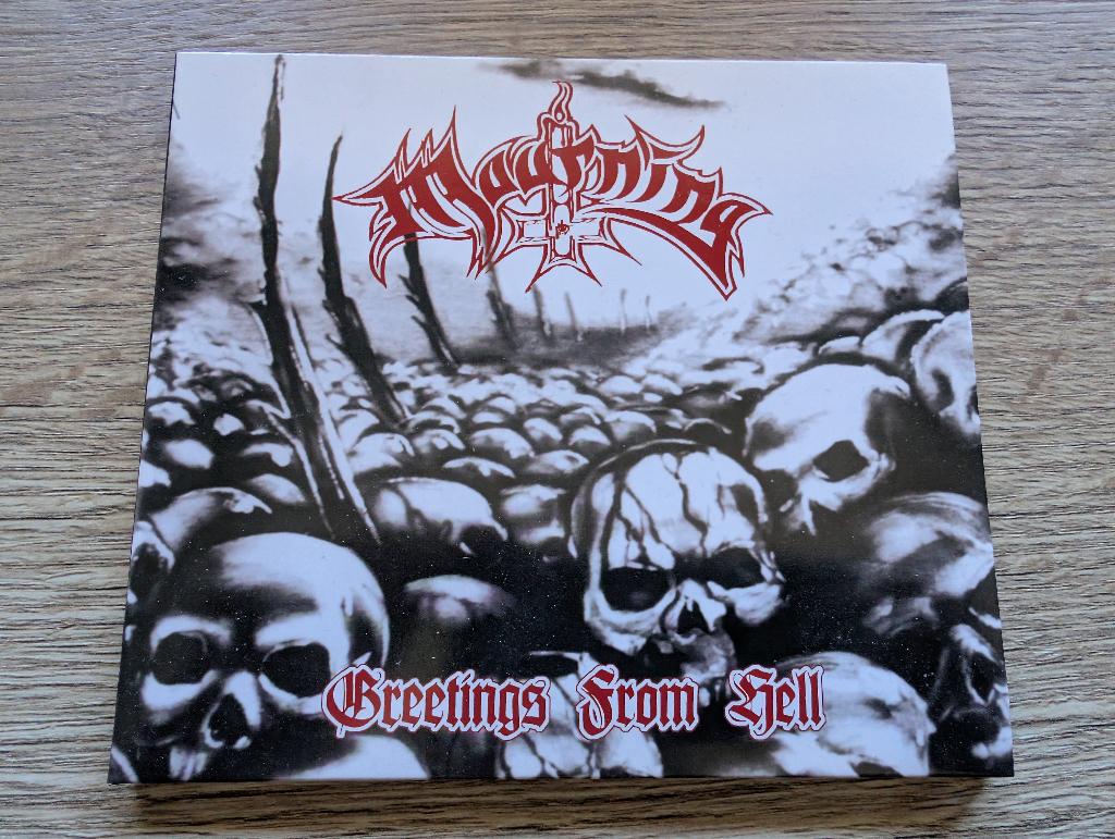 Mourning – Greetings From Hell Digi-CD (Death / Doom Metal), Cd's en Dvd's, Cd's | Hardrock en Metal, Ophalen of Verzenden, Zo goed als nieuw