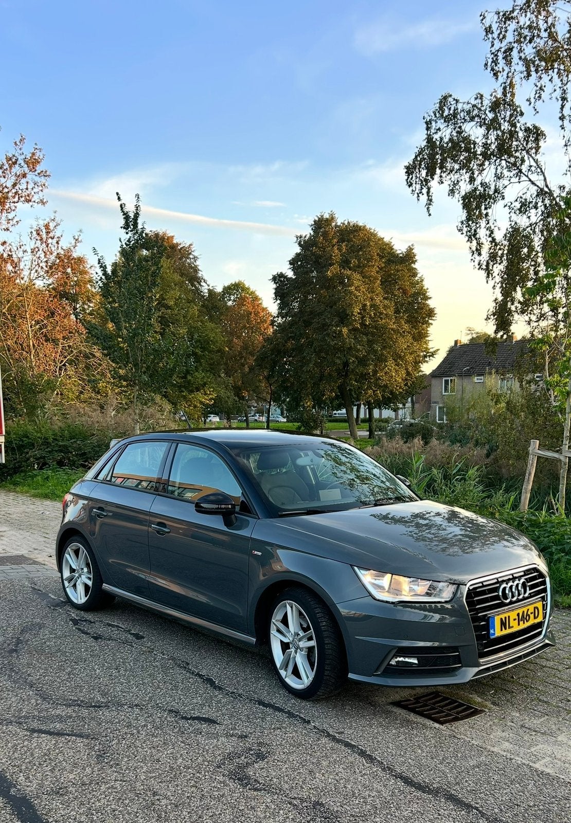Audi A1 1.4TFSI 92KW SB S-tr7 EU6 2017 Grijs, Auto's, 125 pk, A1, 4 cilinders, 49 €/maand