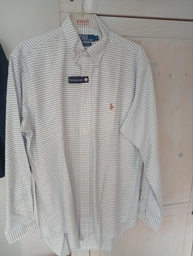 Ralph Lauren overhemd maat s nieuw!!!!, Ophalen of Verzenden, Nieuw, Blauw