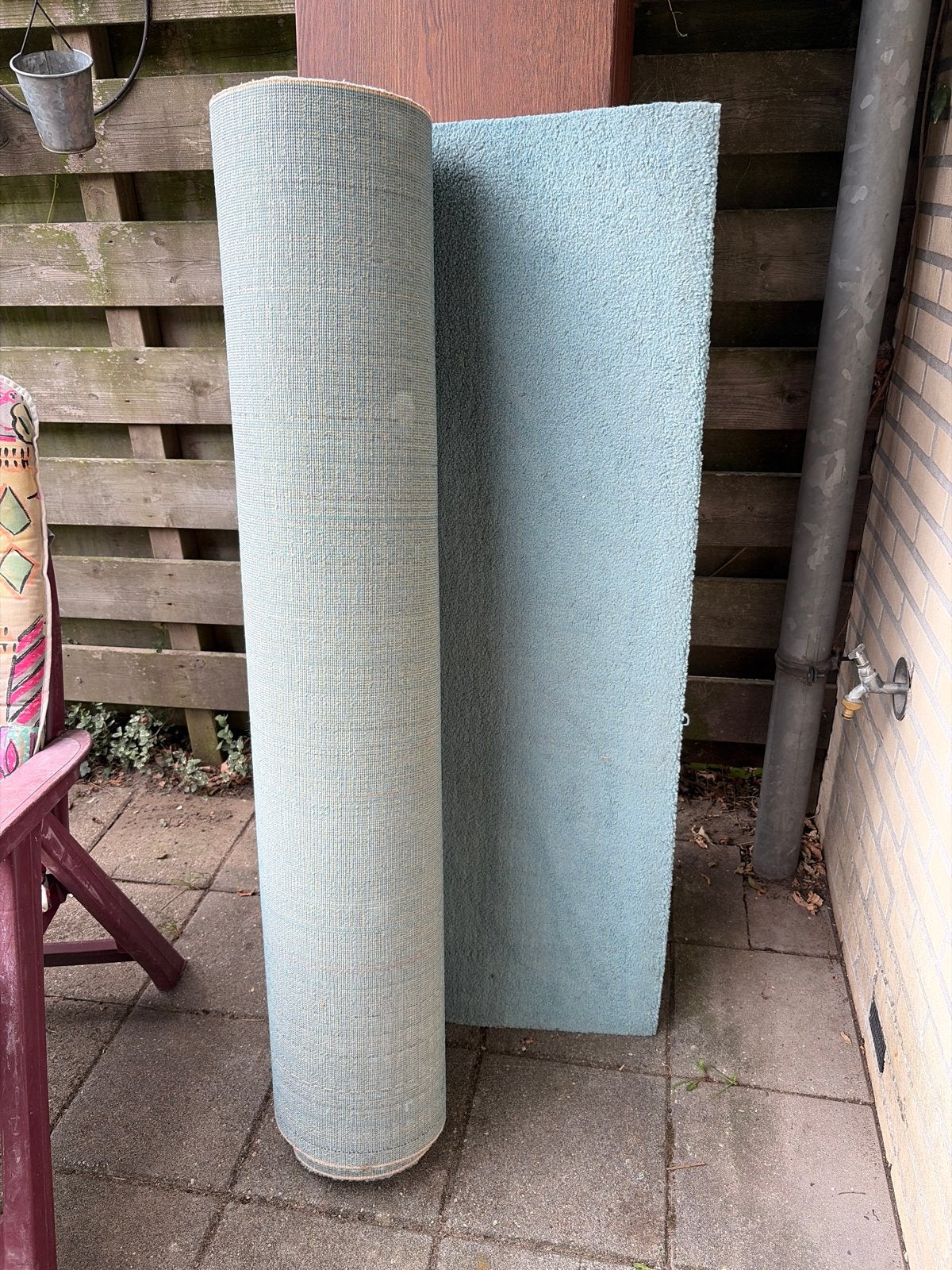 Lichtblauw kleed 133x195 cm - IKEA LANGSTED, Huis en Inrichting, Stoffering | Tapijten en Kleden, Ophalen, 100 tot 150 cm, Blauw