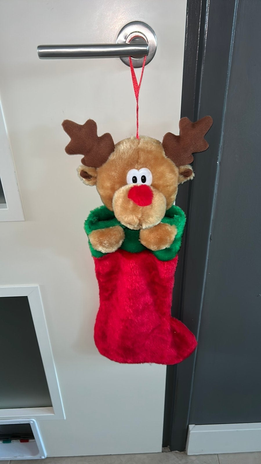 Kerst sok, Ophalen of Verzenden, Gebruikt
