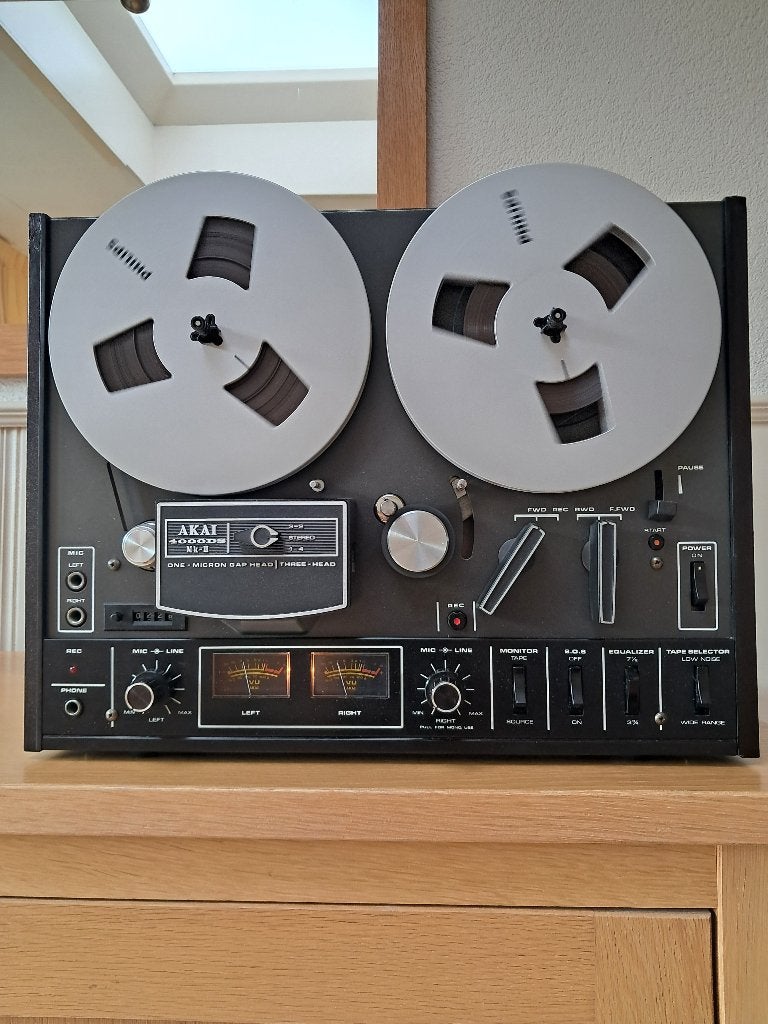 Akai 4000 DS mk ll, Audio, Tv en Foto, Ophalen, Bandrecorder, Met banden