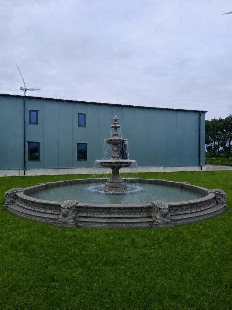Mega mega kolossale fontein met rand, Tuin en Terras, Waterpartijen en Fonteinen, Ophalen, Nieuw, Beton, Fontein