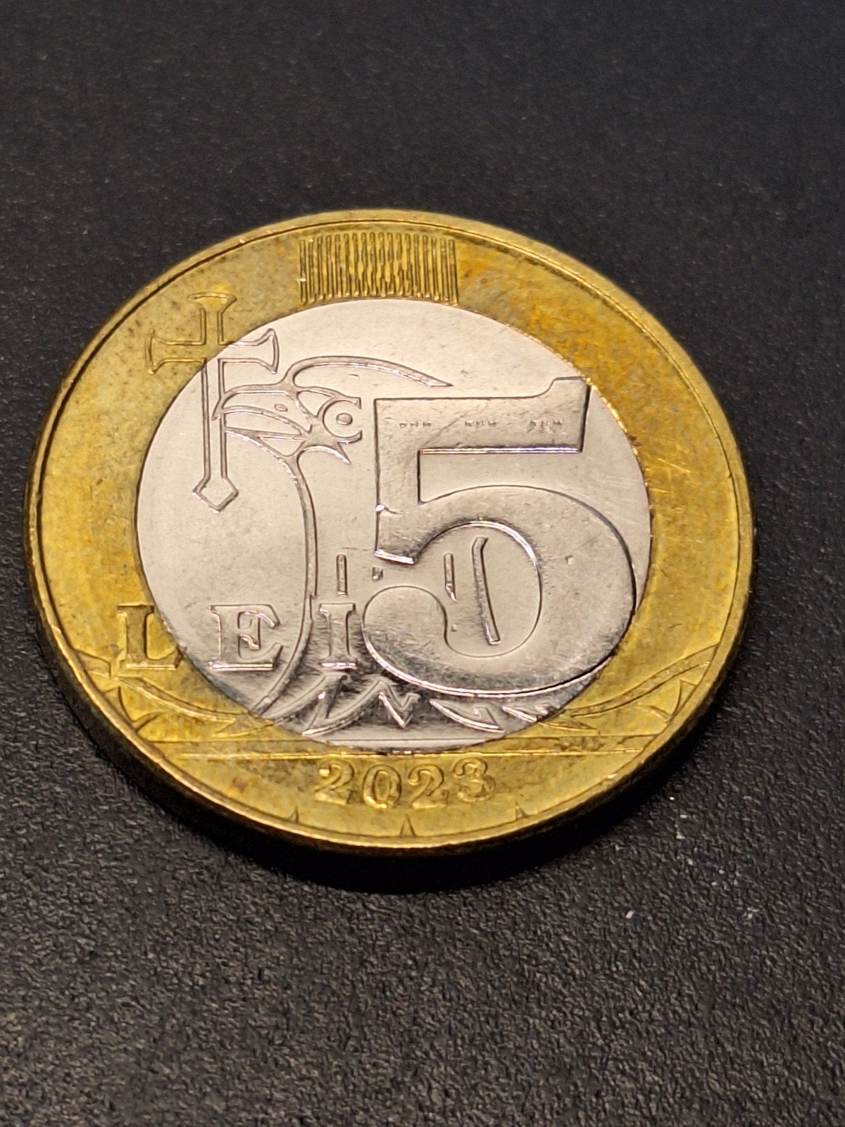 Moldavië 5 lei 2023, Ophalen of Verzenden, Overige landen