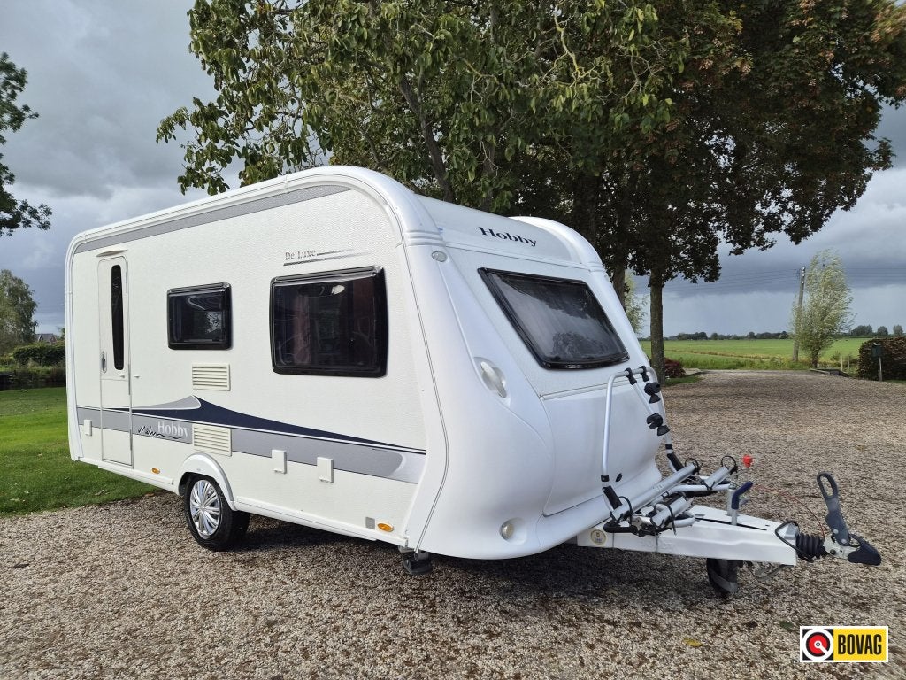 Hobby De Luxe 440 SF, Dwarsbed, Standaardzit, Hobby, Reservewiel