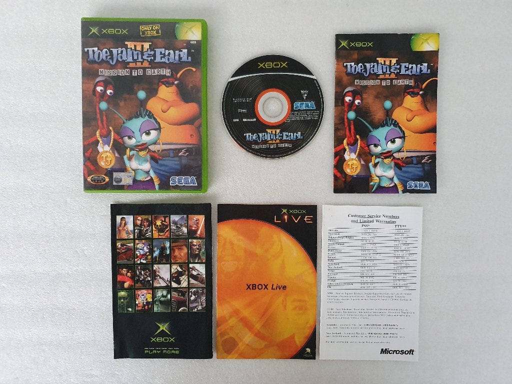 Xbox: Toejam & Earl III, Spelcomputers en Games, Avontuur en Actie, Gebruikt, Vanaf 18 jaar, 1 speler