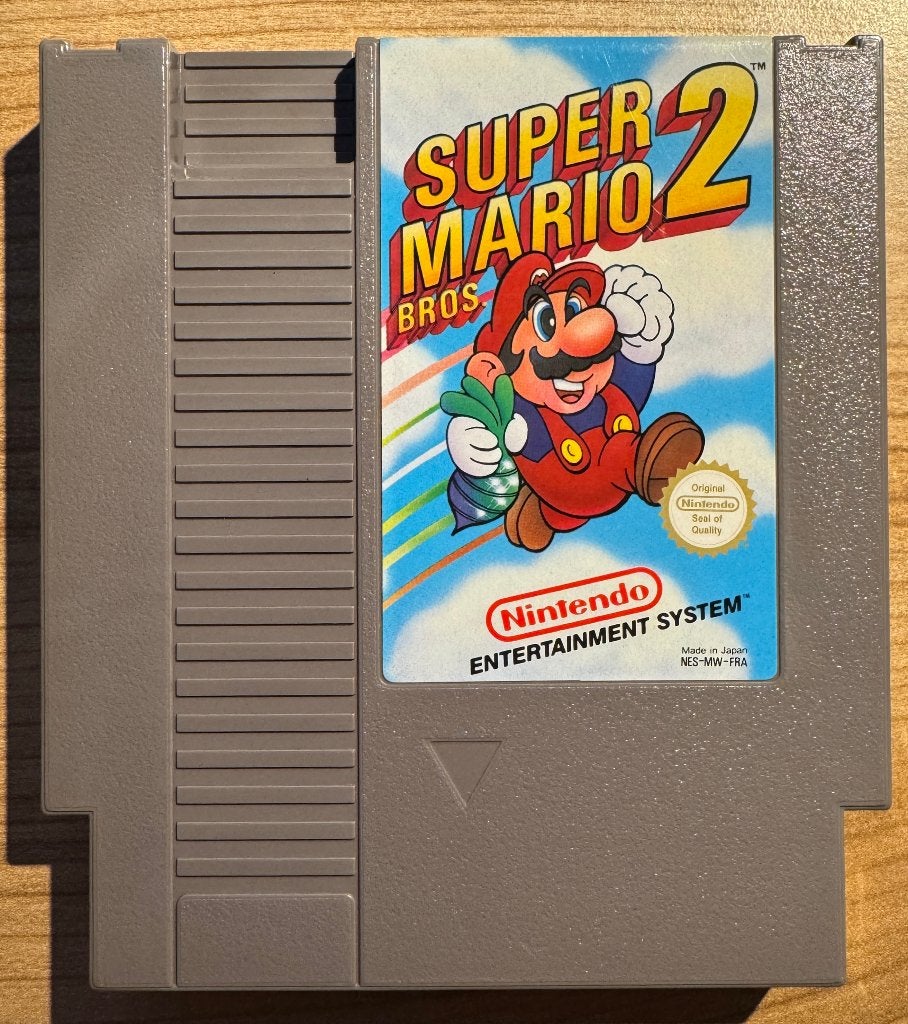Super Mario Bros. 2 (NES) | Booklet | Hardcase | NES-MW-FRA, Spelcomputers en Games, Avontuur en Actie, Gebruikt, Verzenden, 1 speler