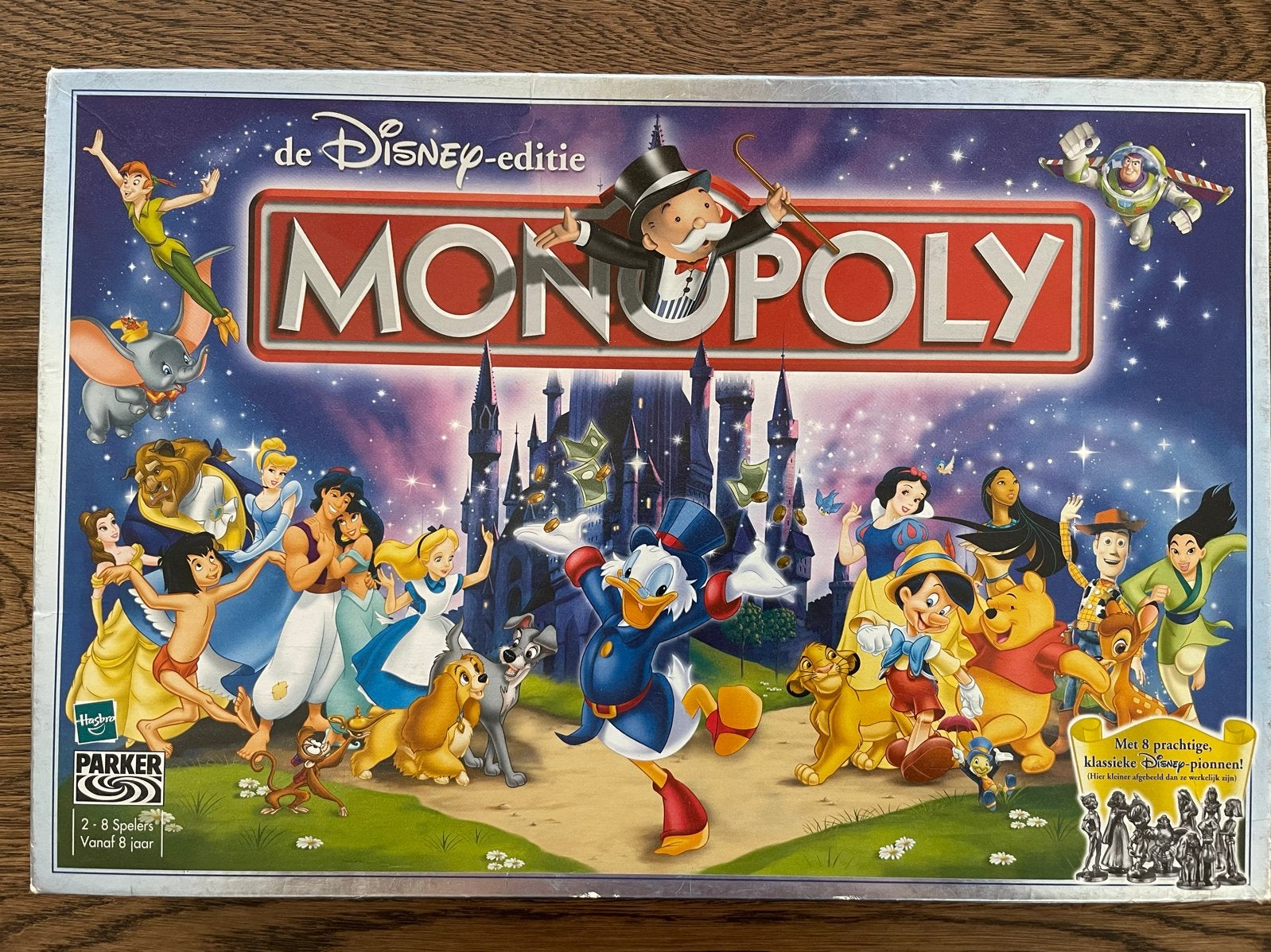 Disney Monopoly - De Disney-editie van het klassieke spel, Drie of vier spelers, Ophalen of Verzenden, Gebruikt