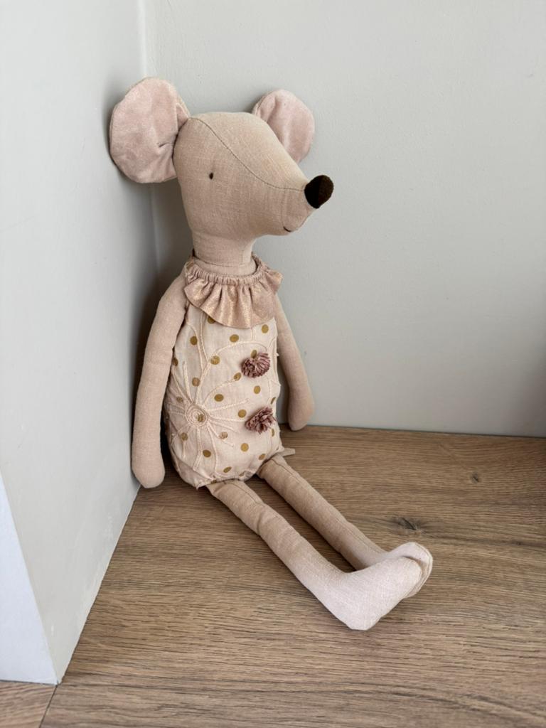 Maileg Maxi mouse Circus, Kinderen en Baby's, Speelgoed | Poppen, Gebruikt, Babypop, Ophalen of Verzenden