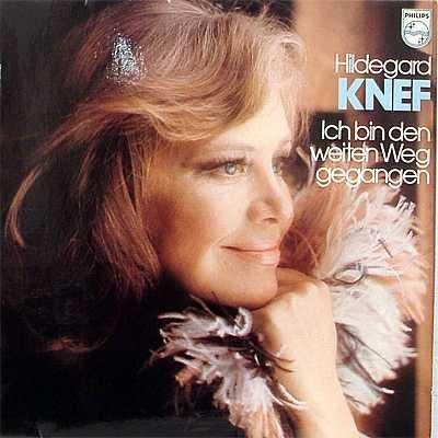 LP - Hildegard Knef - Ich Bin Den Weiten Weg Gegangen, Europees, Inclusief binnenhoes, Ophalen of Verzenden, Zo goed als nieuw