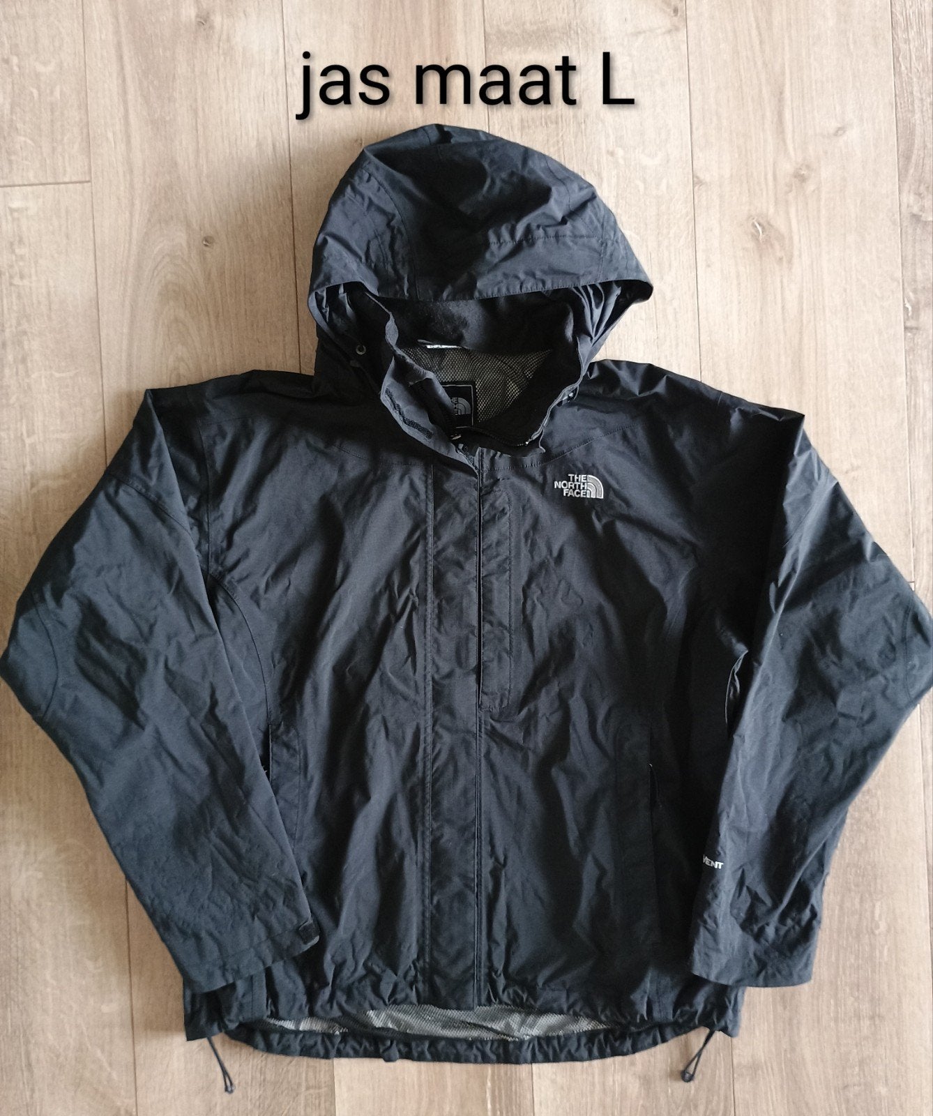The North Face jas maat L, Maat 52/54 (L), Zwart, Ophalen of Verzenden, Gedragen