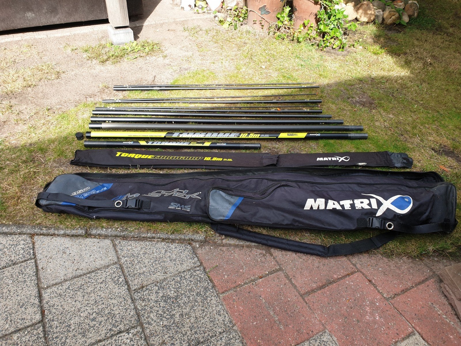 Matrix Torque Eurocarp 10,5 meter, Ophalen, Vaste hengel