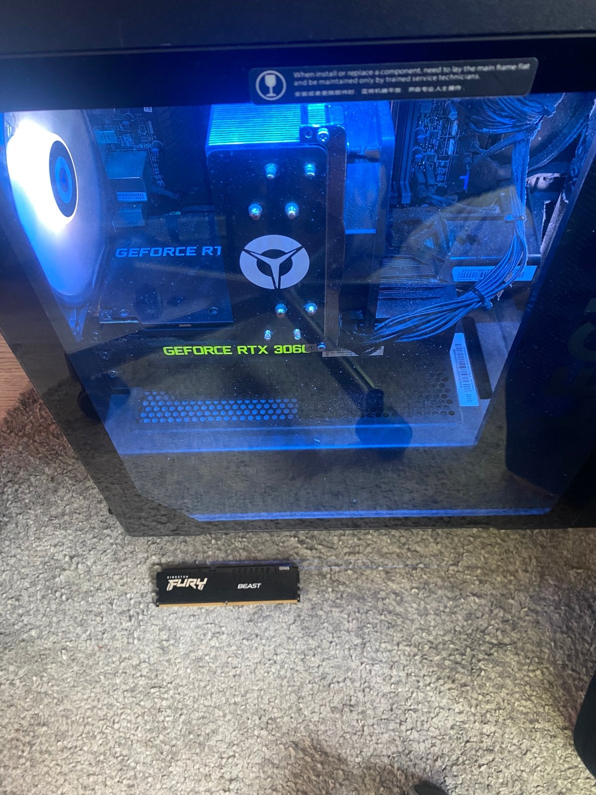 Gaming pc Rtx 3060 intel core i 5, Ophalen of Verzenden, Zo goed als nieuw, Gaming