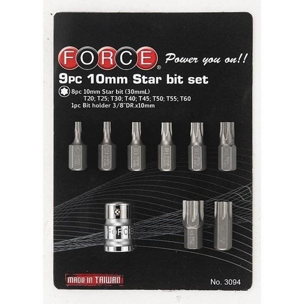 Bit set Torx 9 delig, Ophalen of Verzenden, Nieuw