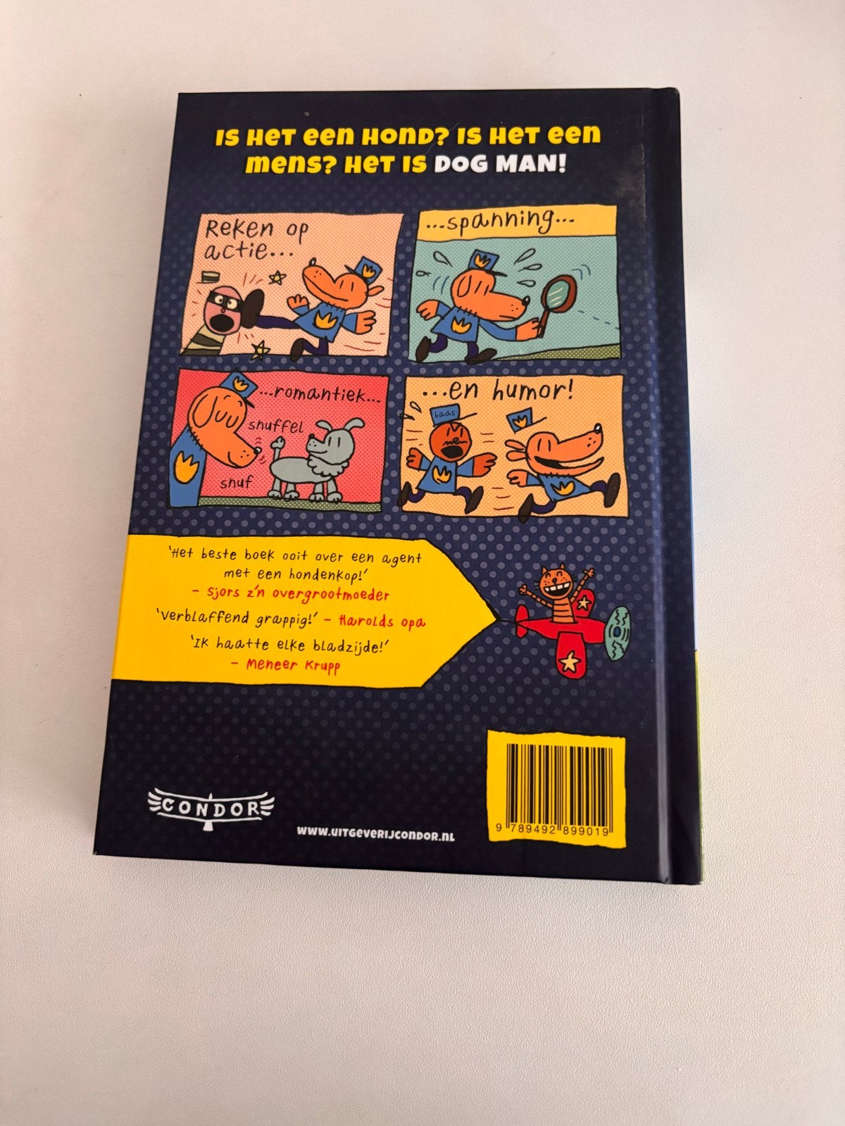 Dog Man - Dav Pilkey - Het beste boek ooit!, Boeken, Kinderboeken | Jeugd | onder 10 jaar, Ophalen of Verzenden, Zo goed als nieuw