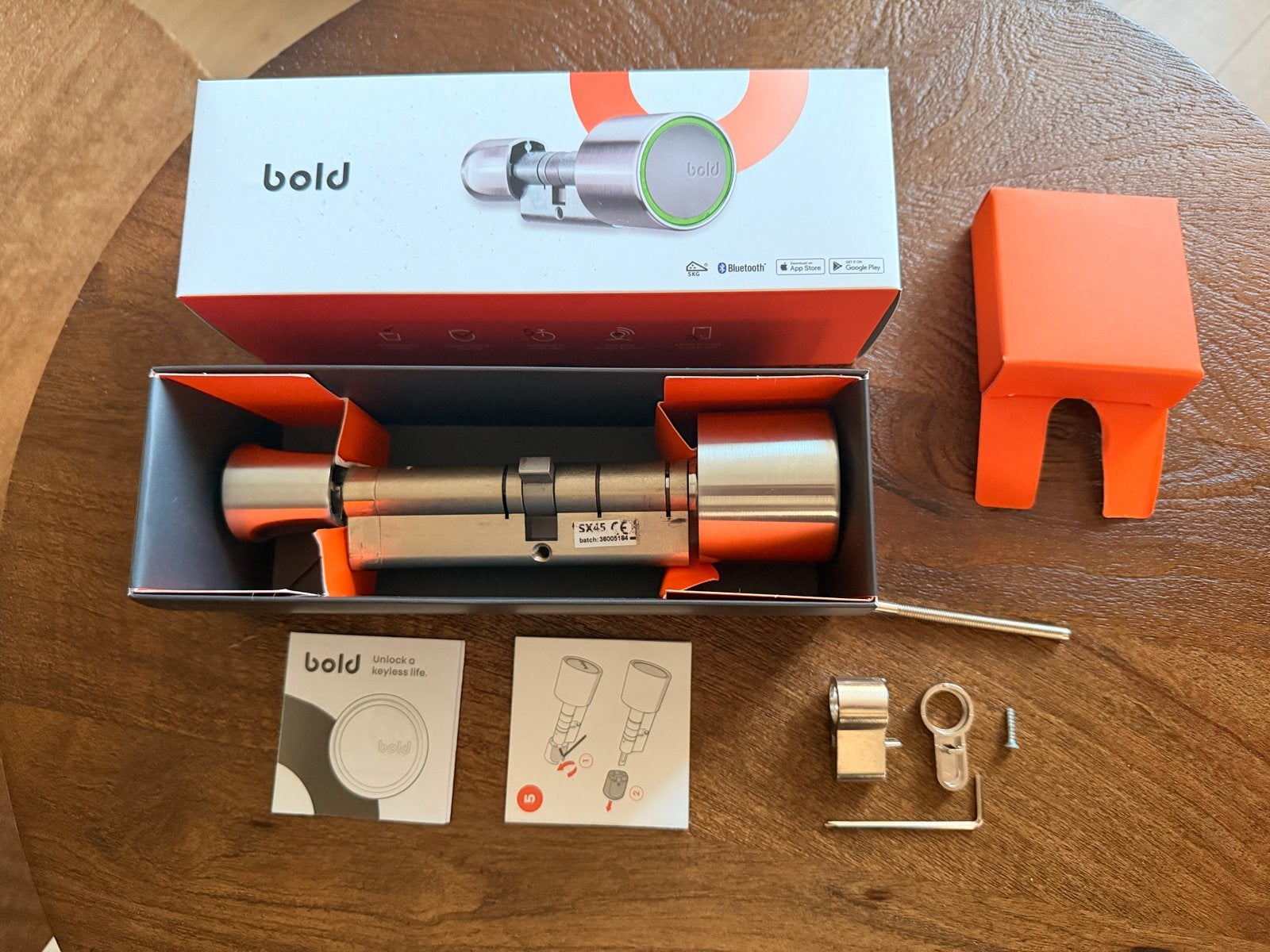 Bold Smart Cylinder SX45 - Gebruikt, Ophalen of Verzenden, Gebruikt, Slot