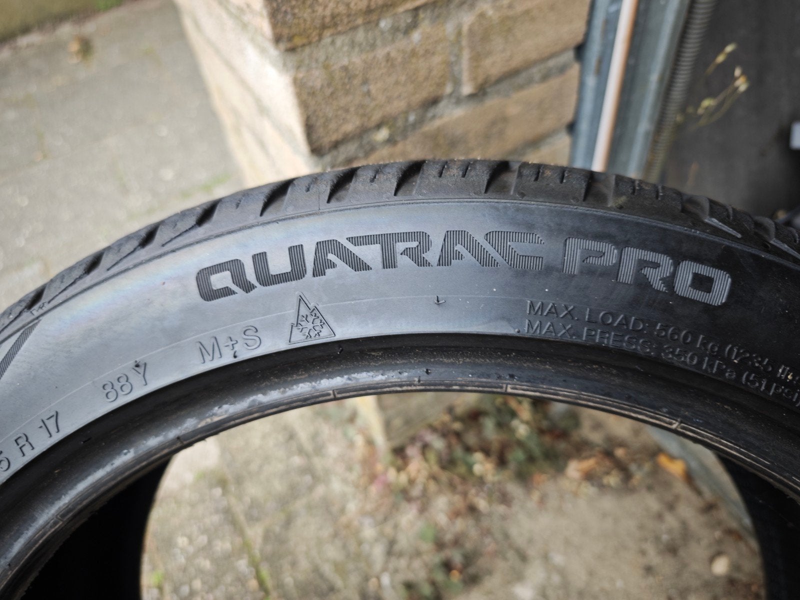 Vredestein Quatrac Pro All Season band 205/45 R17, Ophalen, Gebruikt