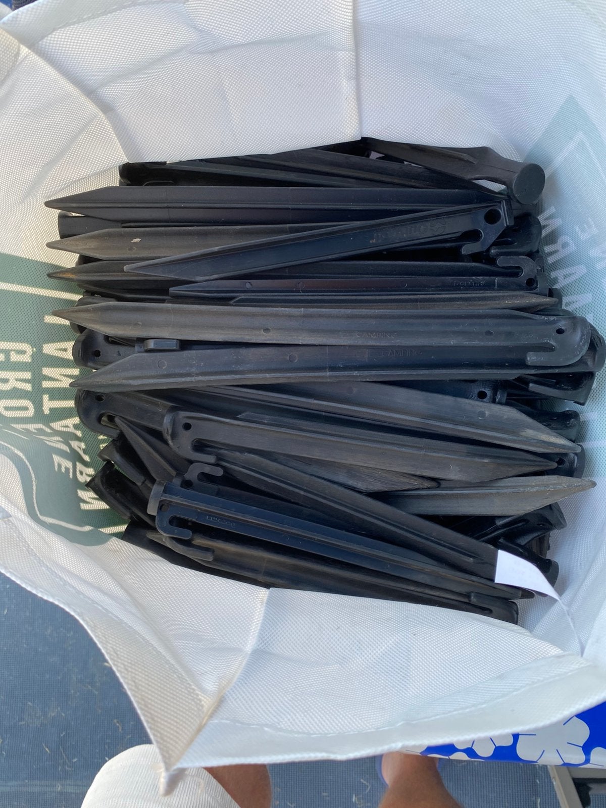 Plastic haringen, Ophalen, Zo goed als nieuw