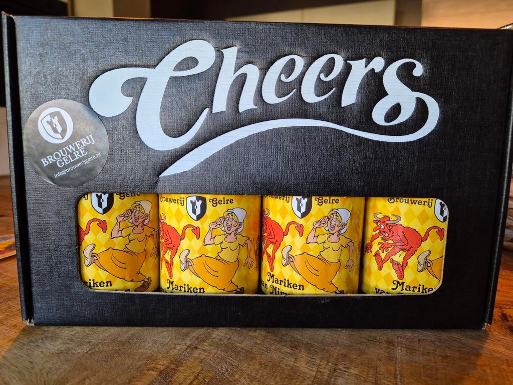 Bierpakket Mariken van Nimwegen - Brouwerij Gelre (4x), Ophalen, Nieuw, Overige typen
