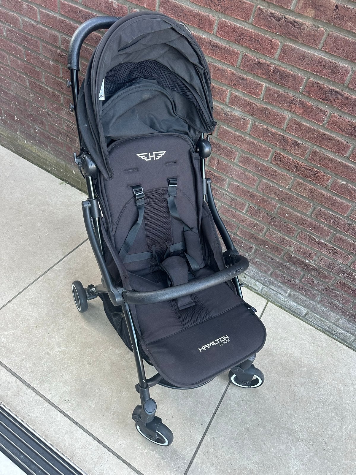 Hamilton X1 Plus Buggy - Compact en Compleet, Ophalen, Zo goed als nieuw, Overige merken, Verstelbare rugleuning