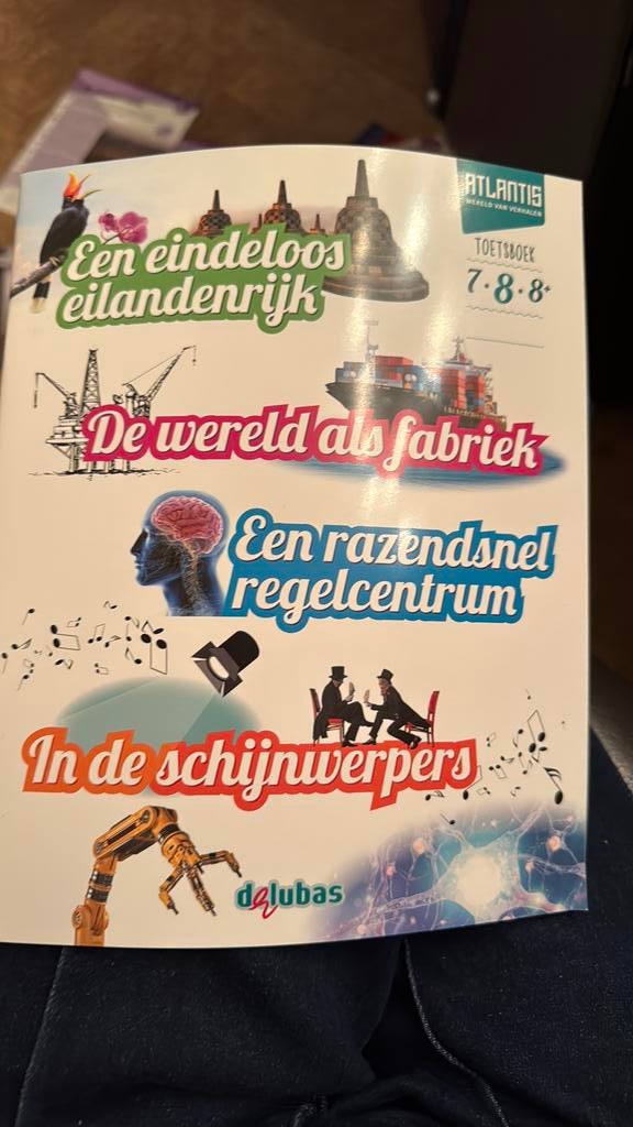 Atlantis toetsboekje 8, Ophalen of Verzenden, Nieuw, Non-fictie