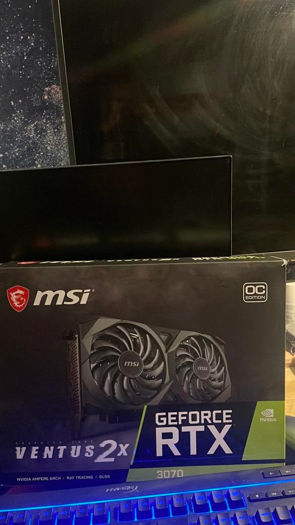 MSI VENTUS RTX 3070, Computers en Software, Videokaarten, Zo goed als nieuw, Nvidia, PCI, GDDR6, HDMI, Ophalen of Verzenden