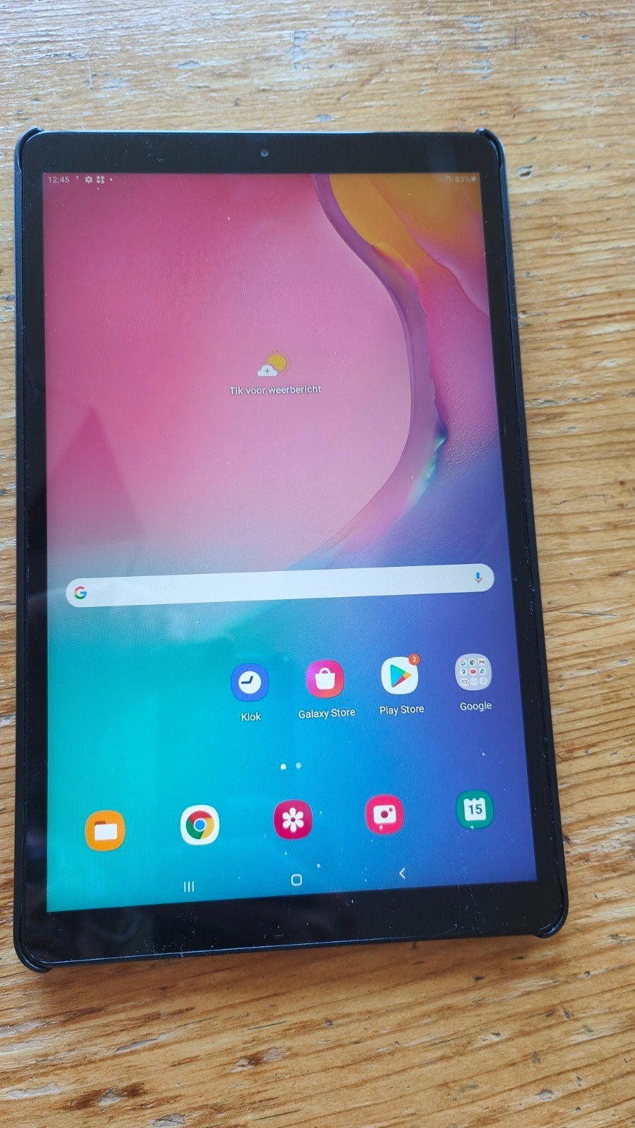 Samsung Galaxy Tab A (SM-T510) WiFi, Zwart, Ophalen of Verzenden, Zo goed als nieuw, Android OS