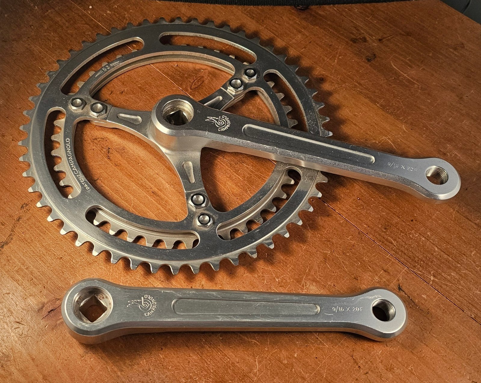 Campagnolo Gran Sport crankstel 170mm 52-42T, Crankstel of Pedalen, Campagnolo, Nieuw, Ophalen of Verzenden