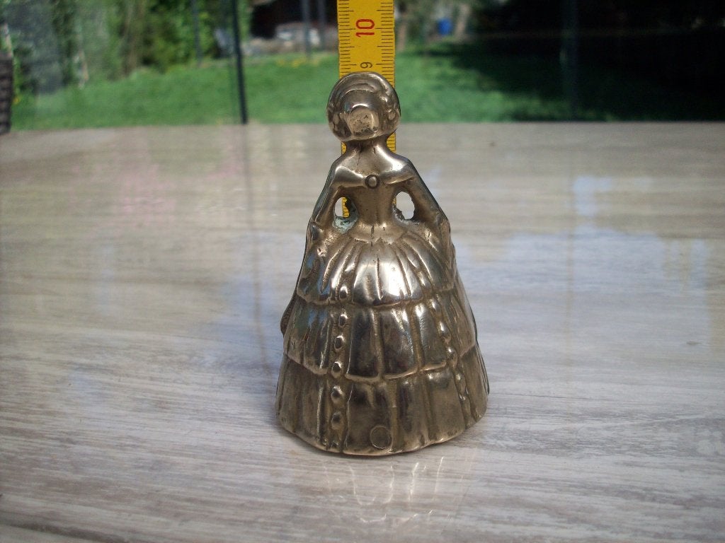 koper tafel bel boerinneke, Antiek en Kunst, Antiek | Koper en Brons, Ophalen of Verzenden, Koper