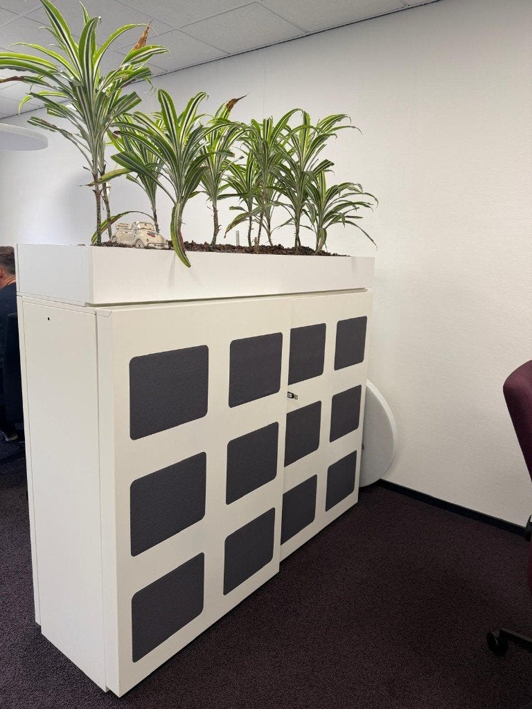 Archiefkast/Schuifdeurkast zonder plant 160x45xH120cm,20st, Ophalen of Verzenden, Gebruikt
