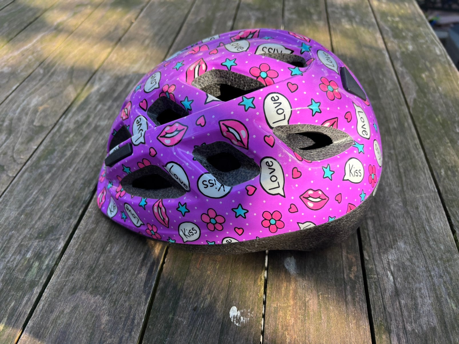 Kinderhelm, fietshelm, maat 50-55, Ophalen, Zo goed als nieuw, S, Meisje