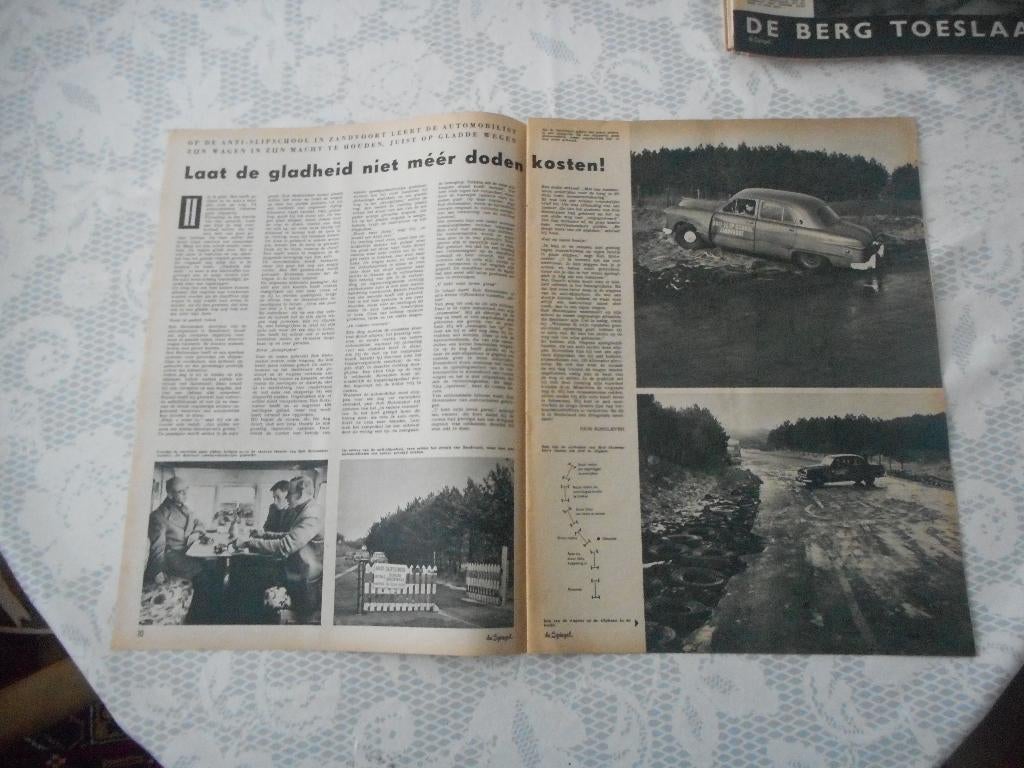 Zandvoort. Rob Slotemaker. Anti-slipschool. 1959., Ophalen of Verzenden, 1940 tot 1960, Nederland, Knipsel(s)