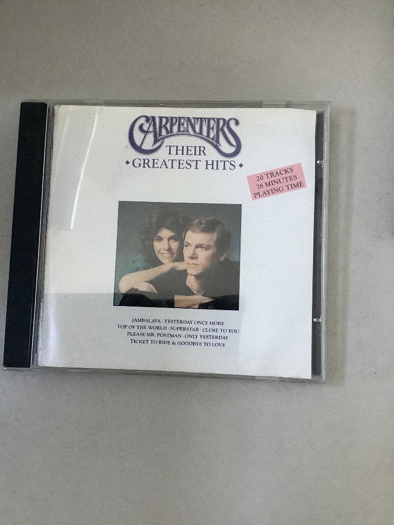 Carpenters,their greatest hits., Ophalen of Verzenden