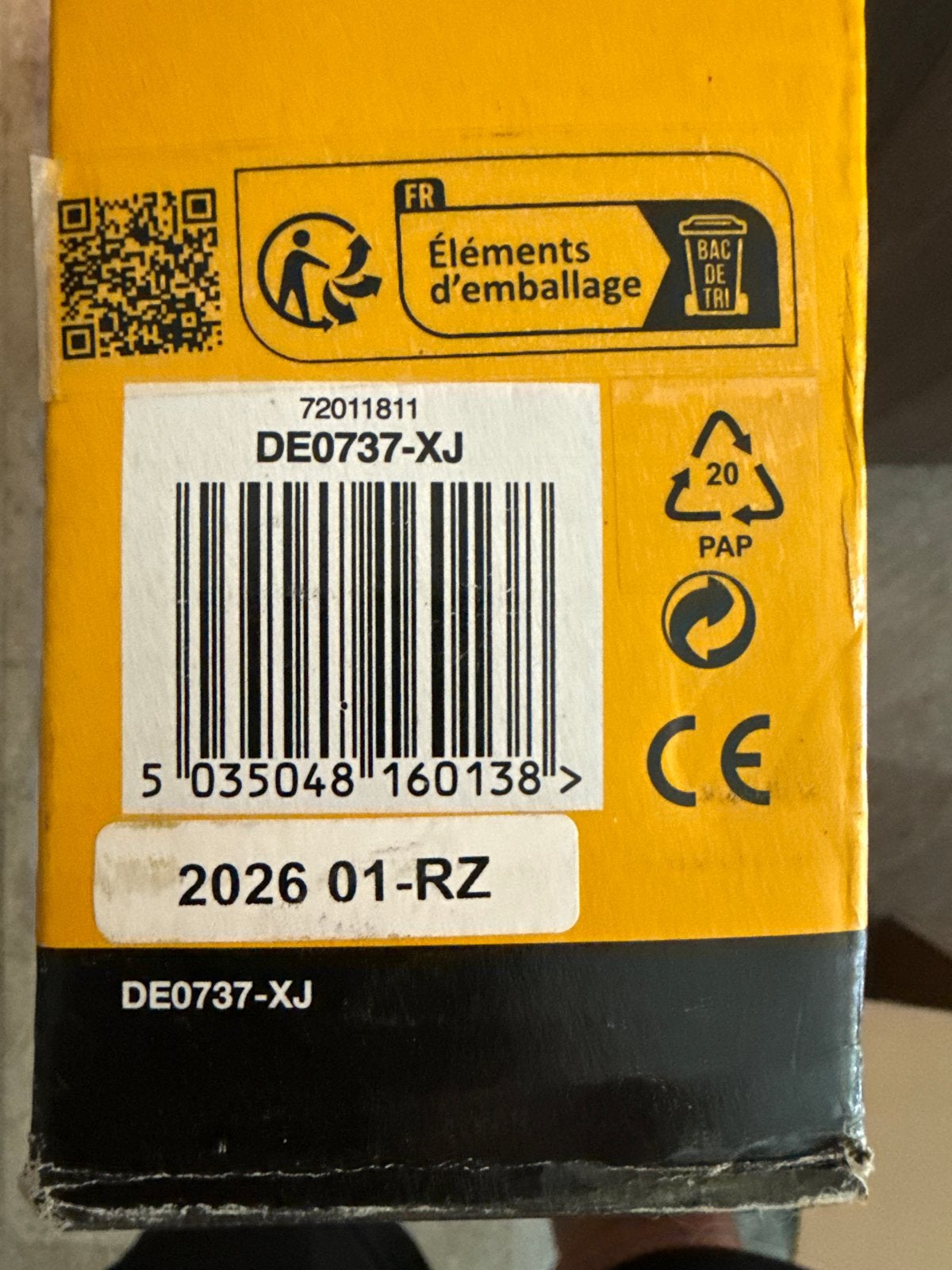 DeWalt DE0737 meetlat, Doe-het-zelf en Verbouw, Gereedschap | Handgereedschap, Ophalen of Verzenden, Nieuw, Overige typen, DeWalt