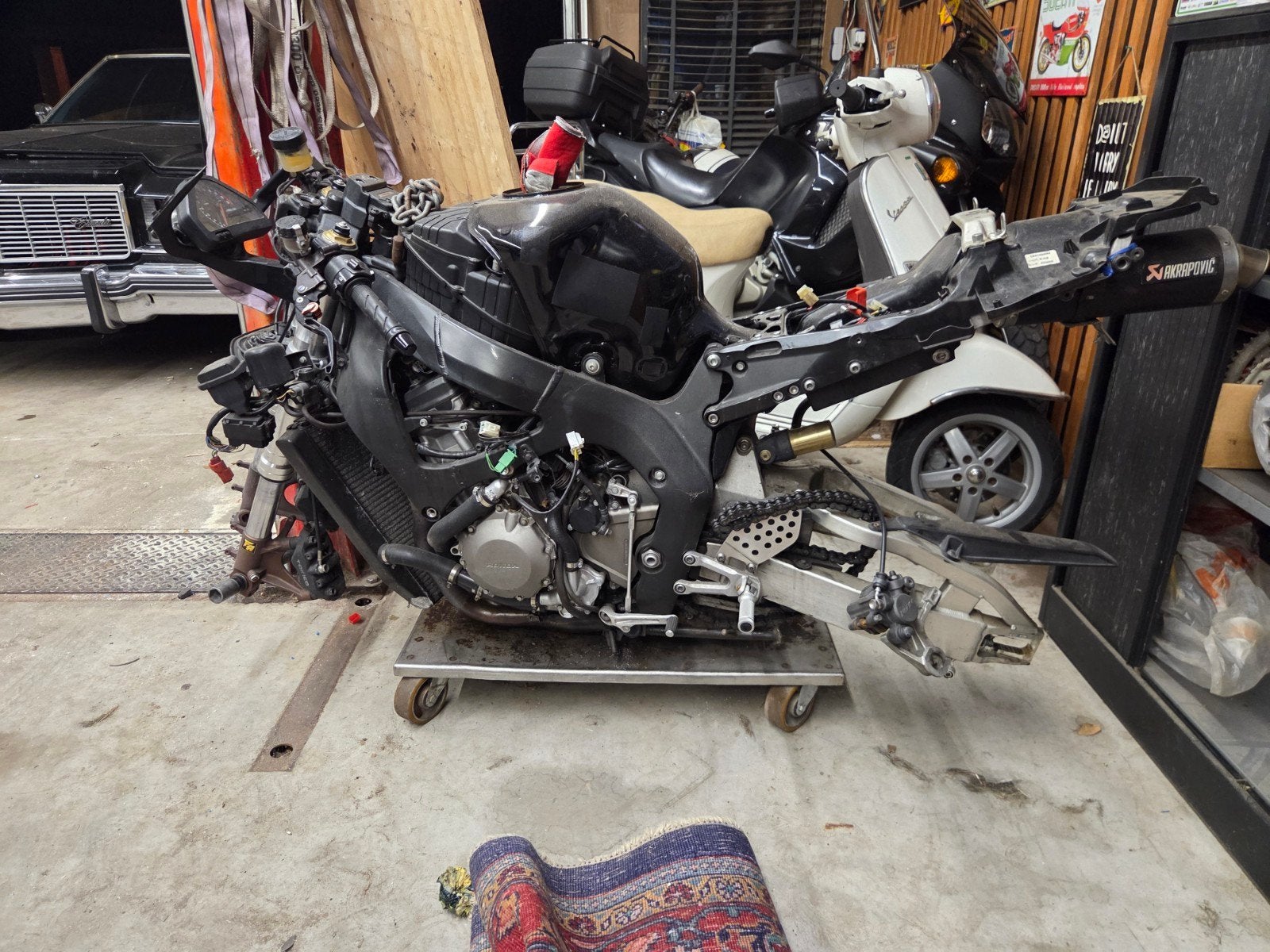 Honda cbr 1000rr onderdelen, radiateur, akrapovic, enz, Ophalen of Verzenden, Gebruikt