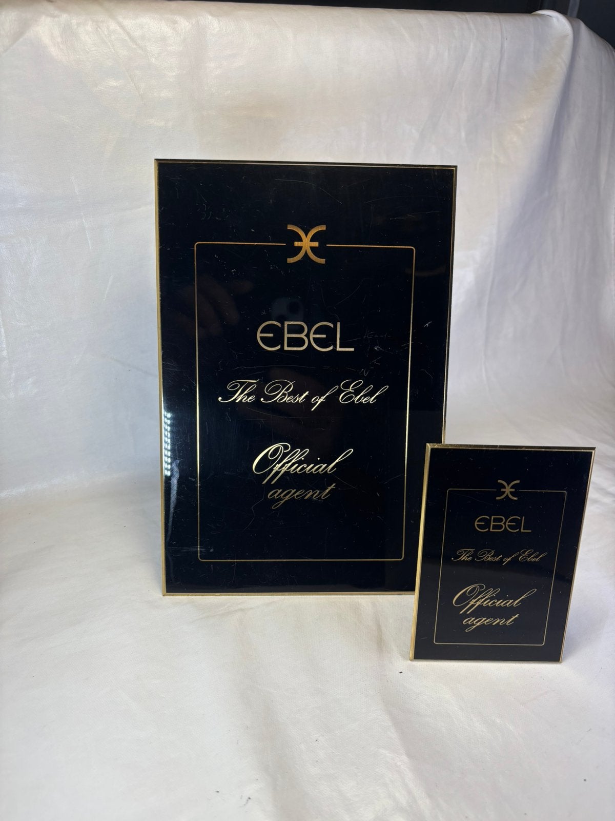 Ebel shop display’s 70 er jaren, Ophalen of Verzenden, Gebruikt, Staal, Overige merken