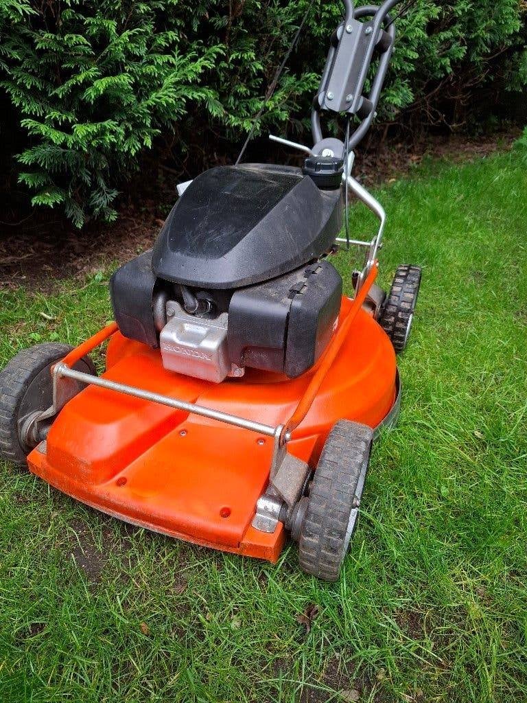 Honda Husqvarna lb 553s e professionele mulchmaaier, Tuin en Terras, Grasmaaiers, Ophalen, Cirkelmaaier, Husqvarna / Honda, Zo goed als nieuw