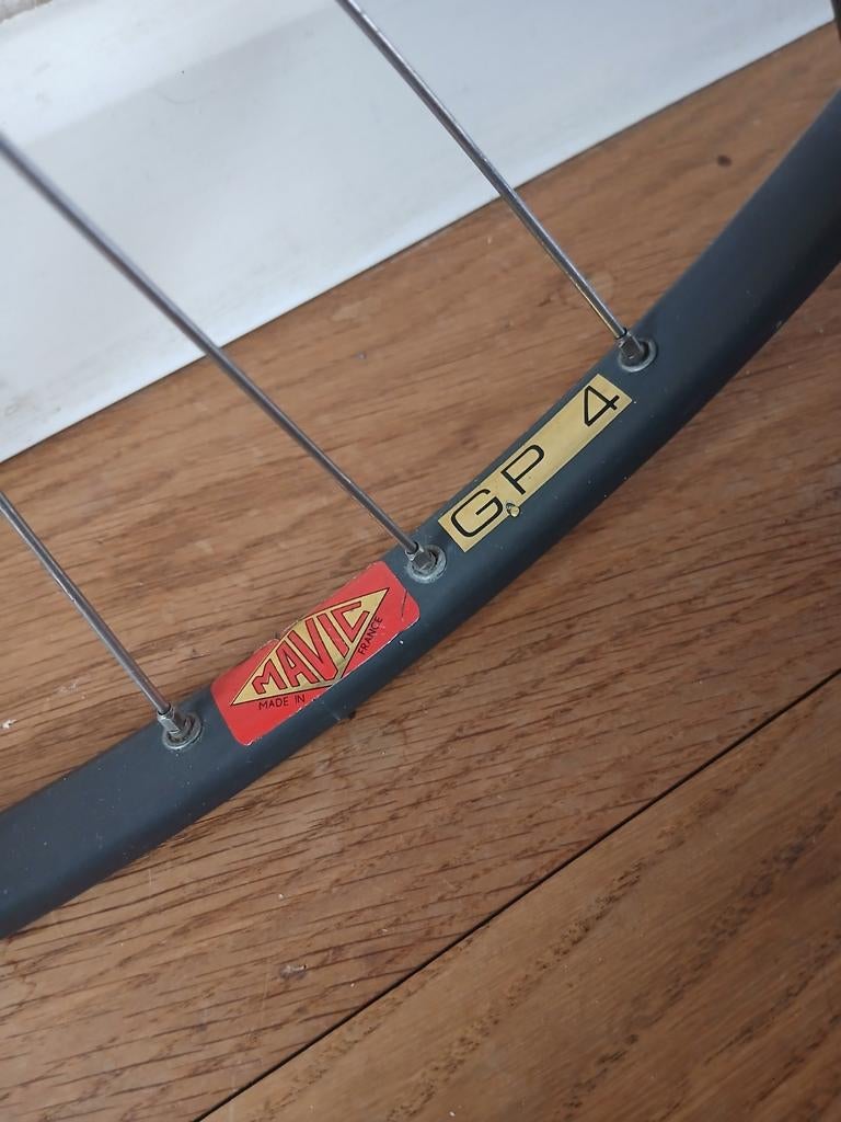Mavic GP4 vintage achterwiel Racefiets met maillard body, Gebruikt, 57 tot 61 cm, Ophalen, Overige merken